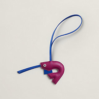 ◇エルメス◇レザー/ジンガロ/チャーム/ブランド Excellent ( Rank SA ) HERMÈS Rodeo PM Carnelian Orange Poppy (8V